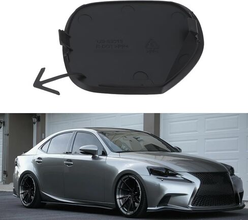 ECSiNG Front Bumper Tow Cover 52129-53913 Compatible with Lexus F-Sport IS250 IS200T IS350 IS300 2014-2017 in Kuwait