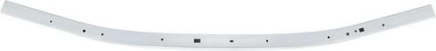 ALMULOO Front Bumper Reinforcement Compatible with 2018-2024 GMC Terrain Chevy Chevrolet Equinox Replacement for GM1006697 23462900 84336944 Aluminum White in Kuwait