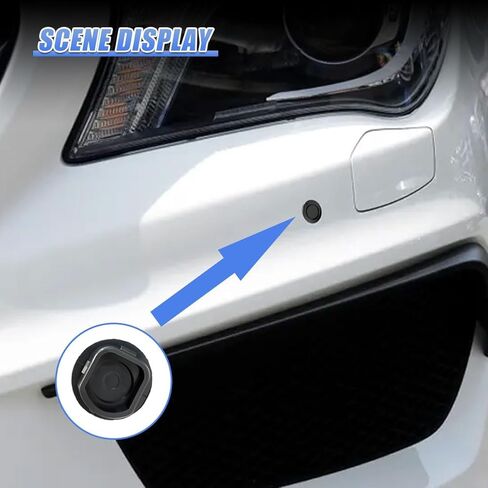 4PCS Car Rear Bumper Radar Hole Cover for KIA Carnival 2022-2024 2025, Plugs Rear Bumper Parking Sensor Hole Covers Protective Exterior Trim Accessories in Kuwait