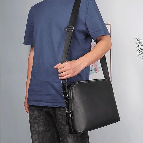 Messenger Bag Shoulder Horizontal Cowhide Crossbody For Men in Saudi Arabia