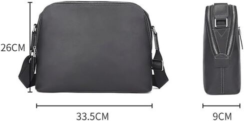 Messenger Bag Shoulder Horizontal Cowhide Crossbody For Men in Saudi Arabia