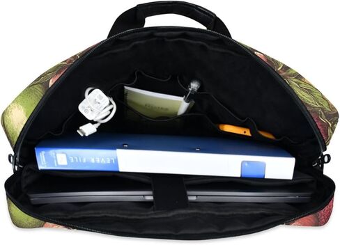 Laptop Bag Sleeve Fruit Skull Print 16 in Computer Briefcase with Comfortable Shoulder Strap Multi Pockets in Kuwait