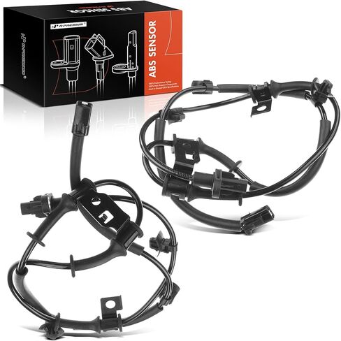 A-Premium ABS Wheel Speed Sensor Compatible with Hyundai Models - Elantra 2012-2013/2015-2016 - Front Driver and Passenger Side, 2-PC Set, Replace# 59830-3X320, 59810-3X320 in Kuwait