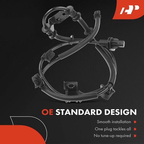 A-Premium ABS Wheel Speed Sensor Compatible with Hyundai Models - Elantra 2012-2013/2015-2016 - Front Driver and Passenger Side, 2-PC Set, Replace# 59830-3X320, 59810-3X320 in Kuwait