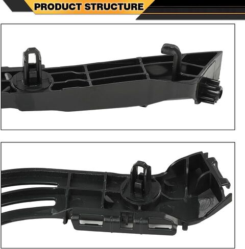 CNNELL Rear Bumper Support Retainer Bracket Compatible with Toyota 4Runner 2010-2022 Passenger & Driver Side ,5215635050, 5215535050 in Kuwait