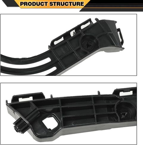 CNNELL Rear Bumper Support Retainer Bracket Compatible with Toyota 4Runner 2010-2022 Passenger & Driver Side ,5215635050, 5215535050 in Kuwait