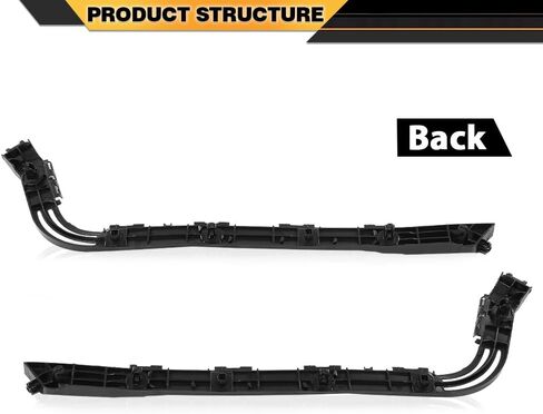 CNNELL Rear Bumper Support Retainer Bracket Compatible with Toyota 4Runner 2010-2022 Passenger & Driver Side ,5215635050, 5215535050 in Kuwait