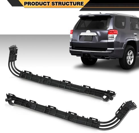 CNNELL Rear Bumper Support Retainer Bracket Compatible with Toyota 4Runner 2010-2022 Passenger & Driver Side ,5215635050, 5215535050 in Kuwait