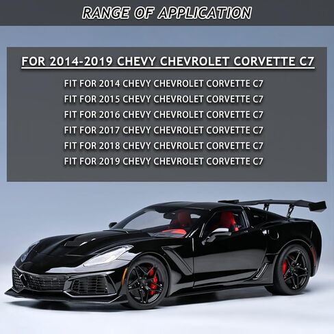 Bewild Front Bumper Body Kit Replacement For 2014-2019 Chevy Chevrolet Corvette C7 Modified Front Bumper Grille Kit Conversion To ZR1 Style in Saudi Arabia
