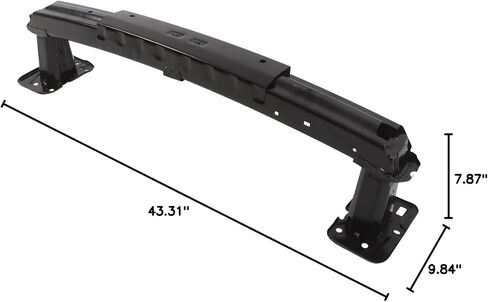 Front Bumper Reinforcement Beam Compatible with HRV 2016-2022 Steel Impact Face Bar 71130T7WA00ZZ HO1006195 in Kuwait