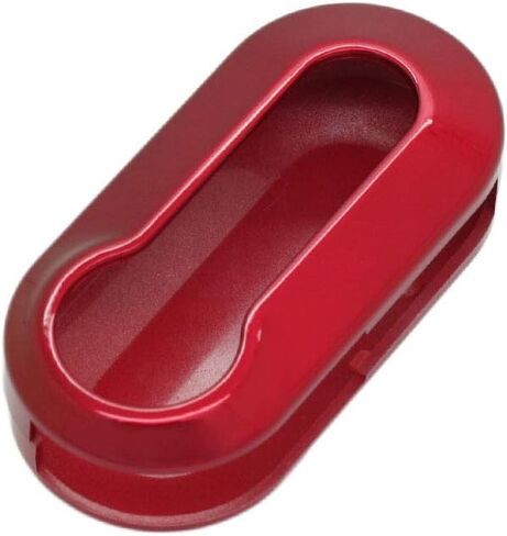SEGADEN Paint Metallic Color Shell Cover ABS Hard Case Holder Compatible with FIAT Remote Flip Key Fob 3 Button SV0755 Red in Kuwait