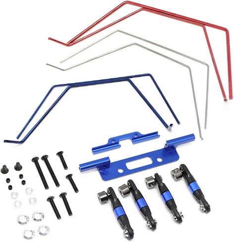 Replacement Alloy Front&Rear Wide Sway Bar Kit for Traxxas 1/10 Slash 2WD Short RC Car Parts new in Saudi Arabia