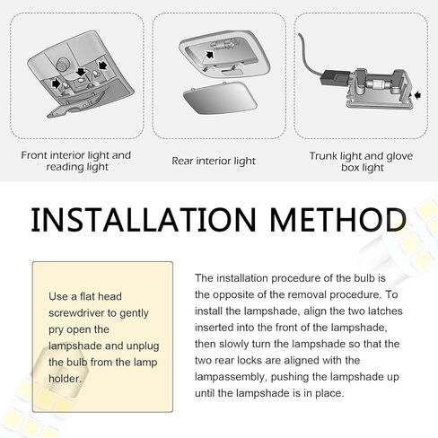24PCS Car LED Bulb, Interior LED Lights Kit, Auto Combination Bulb Kit, Bulbs Interior Replacement Accessories, for Map Indoor Dome Trunk License Light (White) in Saudi Arabia