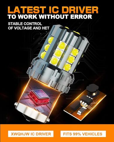 Compatible for Husqvarna Troy-Bilt Yard Machines Mower Tractor Fog Lights, 1156 BA15S Led Light Bulbs Work Lights Interior Bulb, Super Bright White, 2-Pack in Saudi Arabia