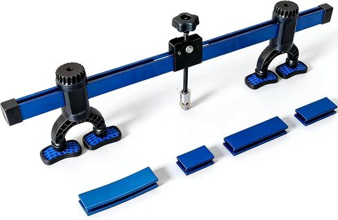 Dent Pull Lever Bar Kit with Adapters, Heavy Duty Car Body Repair Bridge Lifter Set for Aluminum & Steel Auto Body Dent Repair (857mm) in Saudi Arabia