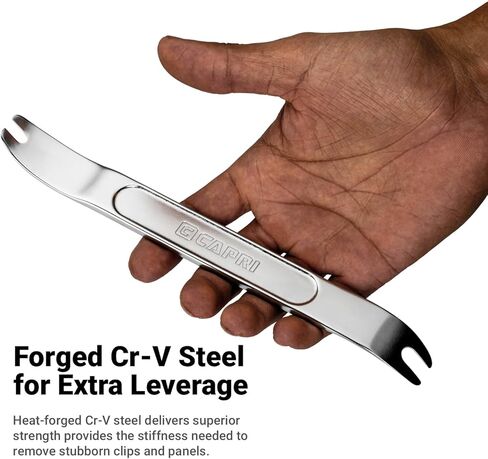 Capri Tools Auto Trim Removal Tool Set, Chrome Vanadium Steel for Extra Leverage in Kuwait