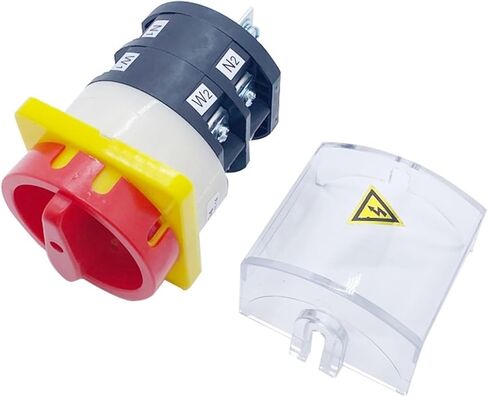 HZ12-25/04 Power Control 25A Two Position 2 Levels with Plastic Cover Padlock Motor Isolator Rotary Cam Switch in Kuwait