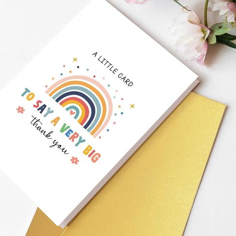 Goroar Cute Thank You Card for Women Men, Appreciation Gifts for Teacher Boss Friend Mom Dad in Saudi Arabia