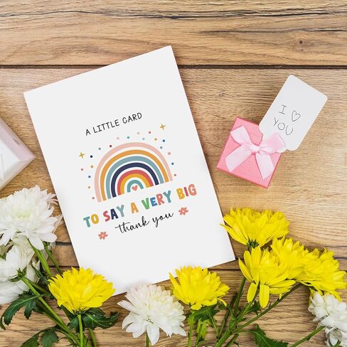 Goroar Cute Thank You Card for Women Men, Appreciation Gifts for Teacher Boss Friend Mom Dad in Saudi Arabia