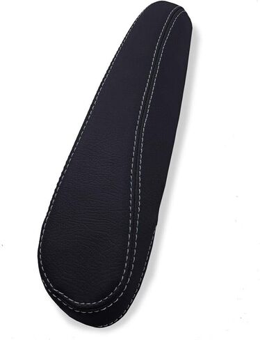 Seat Armrest Cover PVC Leather Compatible with Chrysler Pacifica 2017-2020 Black Gray Stitch in Saudi Arabia