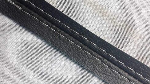 Seat Armrest Cover PVC Leather Compatible with Chrysler Pacifica 2017-2020 Black Gray Stitch in Saudi Arabia