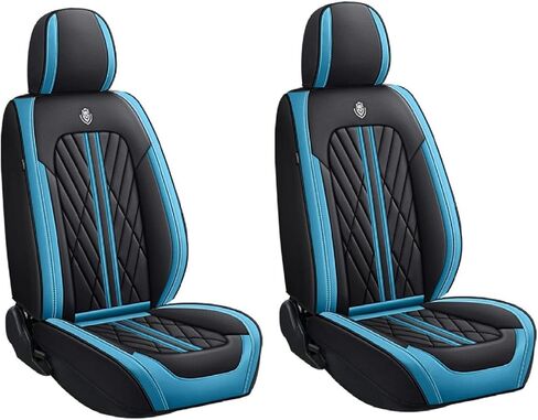 Premium Faux Leather Fully Covered Car Seat Cover Custom Fit for Mitsubishi Outlander/Outlander Sport 2011-2023 2024 Non-Slip Interior Seat Cushions Protectors (Full Set 5 Seats,Grey Line) in Saudi Arabia