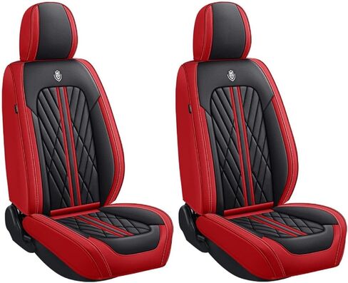 Premium Faux Leather Fully Covered Car Seat Cover Custom Fit for Mitsubishi Outlander/Outlander Sport 2011-2023 2024 Non-Slip Interior Seat Cushions Protectors (Full Set 5 Seats,Grey Line) in Saudi Arabia