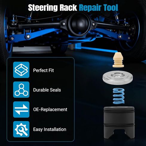 Car Steering Rack Repair Kit, Steering Rack Repair Tool Direction Machine Removal with 24mm Hex Head Thrust Piece Tool Compatible with 2010-2019 BMW Series 1 2 3 4, Replaces OE 32106891974 in Kuwait