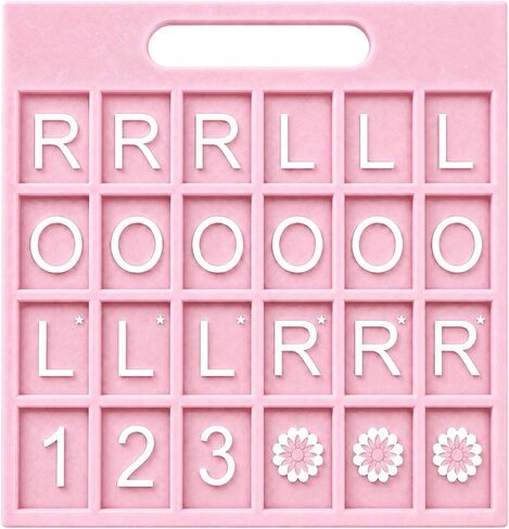 Solo Mahjong Board Pink Charleston Trainer & Passing Guide Solo Practice Cheat Sheet for Beginners NMJL Rule Tabletop Accessory in Saudi Arabia