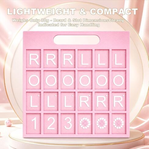 Solo Mahjong Board Pink Charleston Trainer & Passing Guide Solo Practice Cheat Sheet for Beginners NMJL Rule Tabletop Accessory in Saudi Arabia