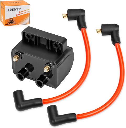 ملف الإشعال وغطاء سلك شمعة الاحتراق لـ FXDX FXR FXLR 1982-2000 31614-83 70187-82 in Kuwait