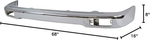 1995-1997 Tacoma 2Wd Front Bumper Face Bar Chrome New TO1002154 in Saudi Arabia