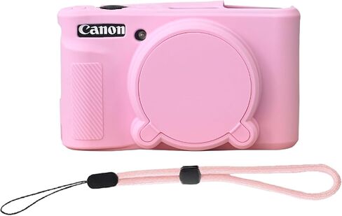 Camera Case for SX740, Anti-Scratch Slim Fit Soft Camera Case Cover (Pink) in Saudi Arabia