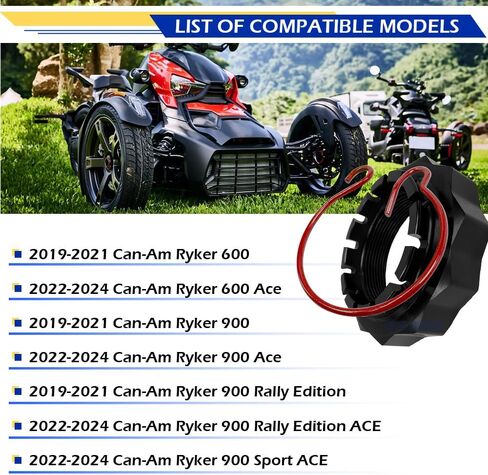 Wheel Nut Removal Socket Tool & Can-Am Ryker Rally 600 900 ACE Wheel Nut/Safety Clip/Tapered Spacer Set 705402730 529036457 in Kuwait
