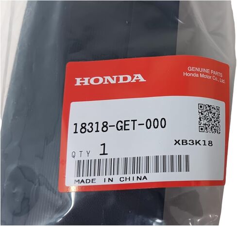 حزمة واحدة Cyclemax متوافقة مع Honda Muffler PROTECTOR 2003-25 RUCKUS 50 S NPS50S -18318-GET-000 تحتوي على 18318-GET-000 وقمع in Kuwait