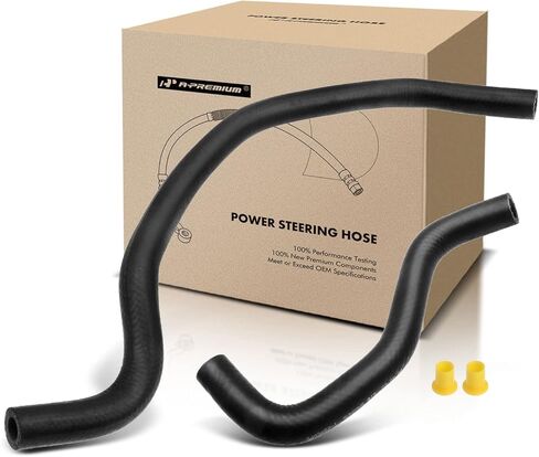 A-Premium Power Steering Hose Reservoir and Return Hose Assembly Compatible with Nissan Titan 2004-2015 Armada Pathfinder Armada Infiniti QX56 2-PC Set in Kuwait