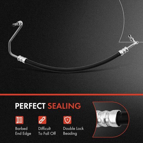 A-Premium Power Steering Hose Pressure Line Hose Assembly Compatible with Dodge Durango 1999 Dakota 1992-1999 V6 3.9L 4WD in Kuwait