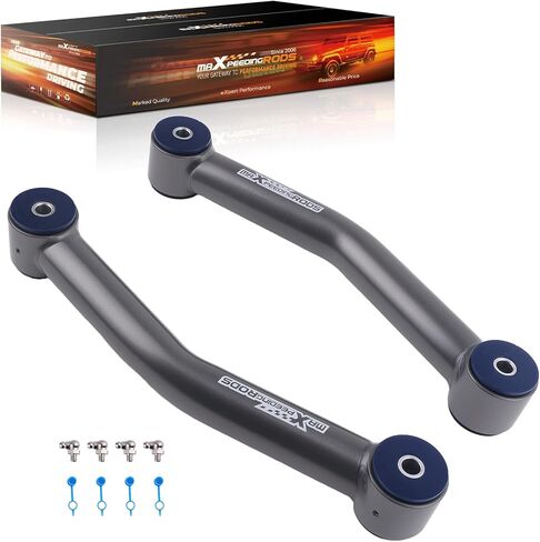 maXpeedingrods Fixed Lower Control Arms for Jeep Cherokee XJ Wrangler TJ LJ Comanche MJ w/3-4.5" Lift, Poly Bushing with Zerk Fittings in Kuwait