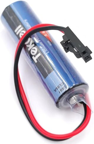 SB-AA11 Lithium Battery 3.6V 2400mAh with Black Plug for Doosan ATC CNC Machine Tool Battery, Non-Rechargeable in Kuwait