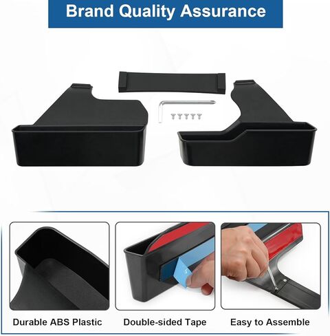 Center Console Gear Shift Organizer for 2021-2026 Ford Bronco 2/4-Door Accessories, Matte Black ABS Gear Side Storage Box Tray in Saudi Arabia