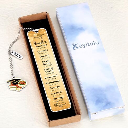 2026 Preschool Graduation Gifts for Boys Girls, Class of 2026 Goden Graduation Bookmark for Him Her, High School College Students Grad Gift, End of Year Student Gift from Teacher in Saudi Arabia