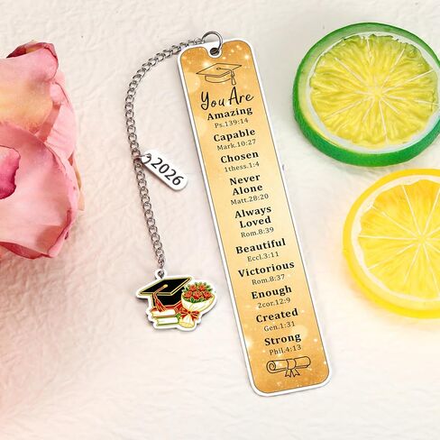 2026 Preschool Graduation Gifts for Boys Girls, Class of 2026 Goden Graduation Bookmark for Him Her, High School College Students Grad Gift, End of Year Student Gift from Teacher in Saudi Arabia