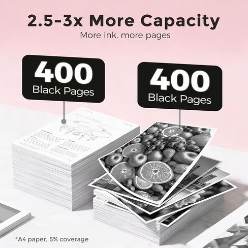 243XL Black Ink Cartridges Replacement for Canon 243 PG-243 PG243 XL PG243XL BK 2-Pack for MX490 MX492 MG2522 MG2922 TR4520 TR4522 TS3322 TS3122 TS202 MG2520 iP2820 MG2420 MG3020 TS3120 TS3100 Printer in Saudi Arabia