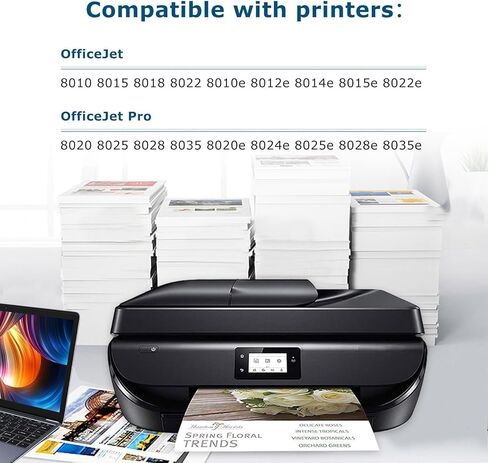 910XL Ink Cartridges Combo Pack Replacement for HP 910 910XL Ink Cartridges Compatible with HP OfficeJet 8010 8015 8018 8022 OfficeJet Pro 8020 8025 8028 8035 Printer(Black Cyan Yellow Magenta) in Saudi Arabia
