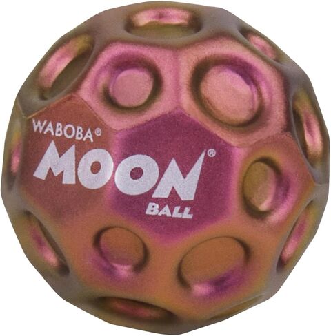 Waboba Metallic Moon Ball Green- Hyper Bouncy Ball - All Ages Extreme Bounce and Fun - Perfect for Active Play and Outdoor Games in Saudi Arabia