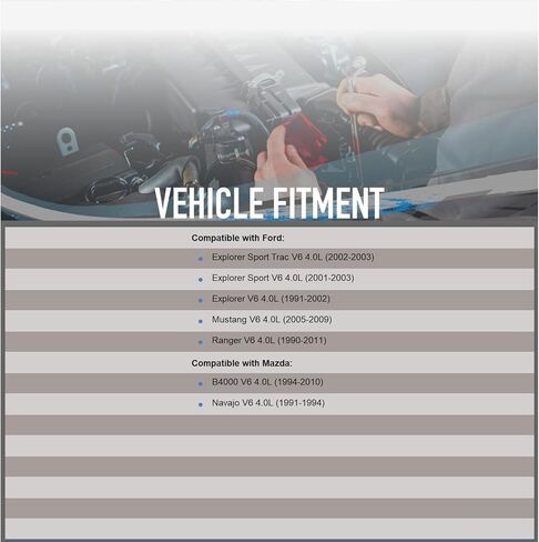 أجزاء OEG الجديدة 12 فولت متوافقة مع Ford V6 4.0L Mustang 05-09 Explorer 97-02 Explorer Sport Trac 02-03 Ranger 98-11 Mazda V6 4.0L B4000 98-10 6L5T-11000-CA 6L5Z-11002-CA 6L5Z-11002-CBRM in Kuwait