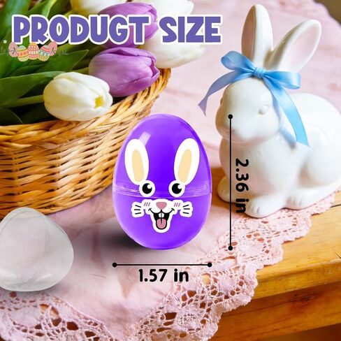 24pcs Prefilled Easter Eggs with Butter Slime, Stuffers Non-Sticky Putty Slime for Kids Easter Fillers Hunt Classroom Prize in Saudi Arabia