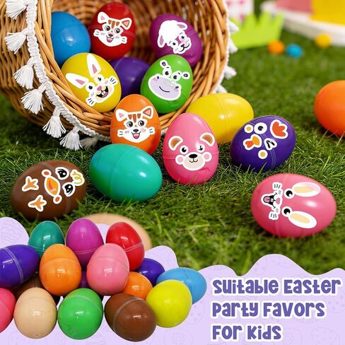 24pcs Prefilled Easter Eggs with Butter Slime, Stuffers Non-Sticky Putty Slime for Kids Easter Fillers Hunt Classroom Prize in Saudi Arabia