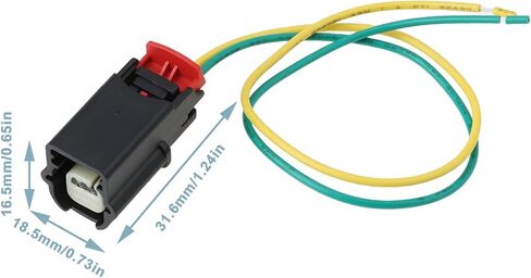 Cleaning Fluid Level Sensor 2 Pin Connector Cable 8U2Z-14S411-AAC 8U2Z14S411AAC Compatible with Ford Mustang Sport 2021-22 in Kuwait
