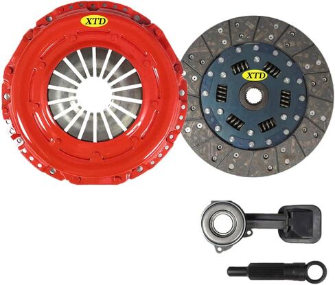 AMC STAGE 2 SMOOTH CLUTCH KIT compatible with 2000 2001 2002 2003 2004 FORD FOCUS S2, SE, ZTS, ZTW, ZX3, ZX5 2.0L DOHC W/SLAVE CYLINDER in Saudi Arabia